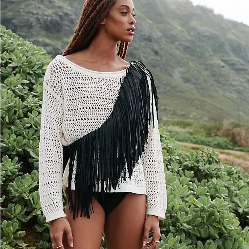 Daily Practice by Anthropologie Crochet Pullover Sweater - Picture 5 of 10